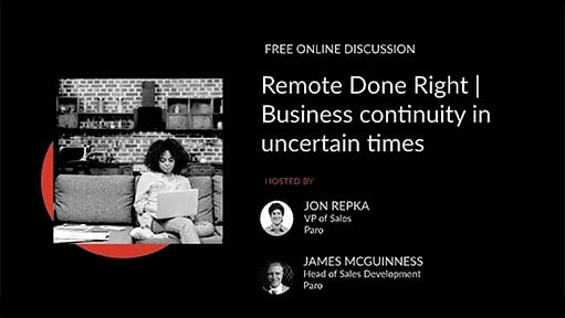 Remote Done Right With Jon Repka VP Sales James McGuinness